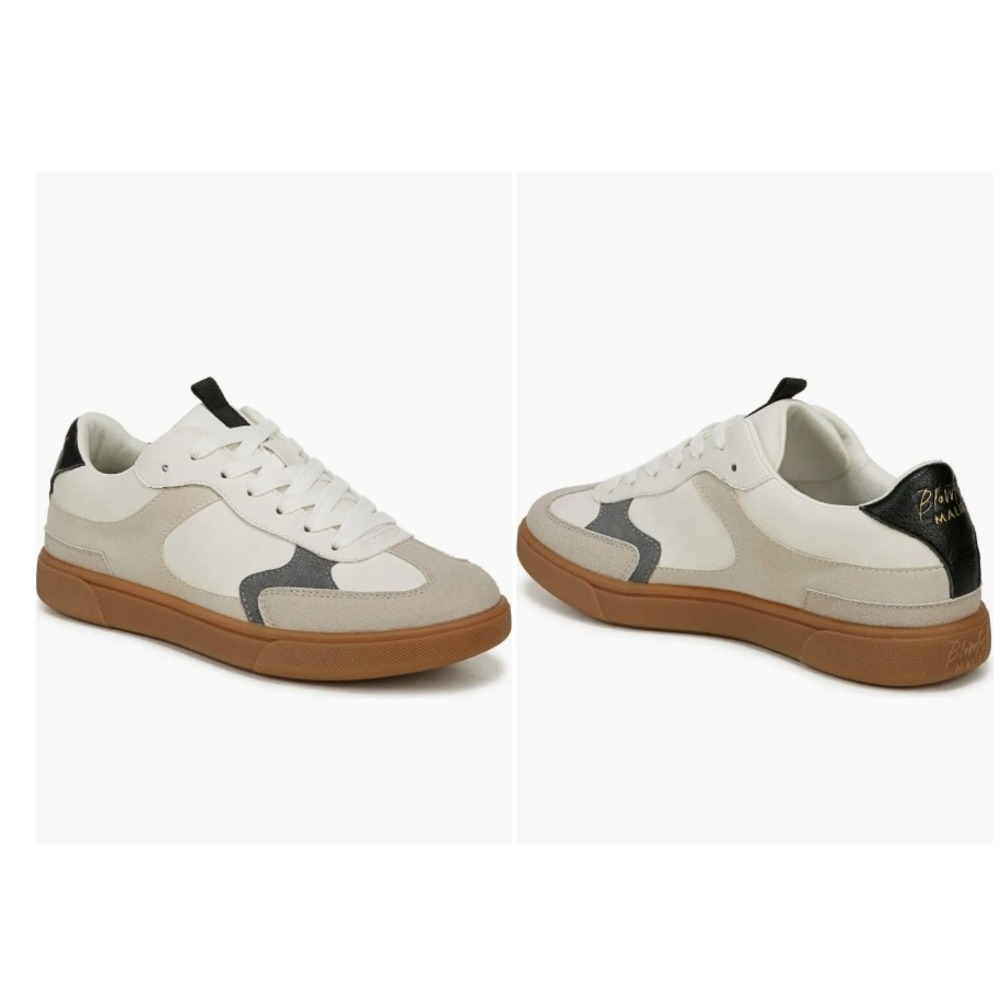 Blowfish Malibu Tastic Low-top Sneakers White Sand/Navy‎ 9M NWOB Casual Soccer